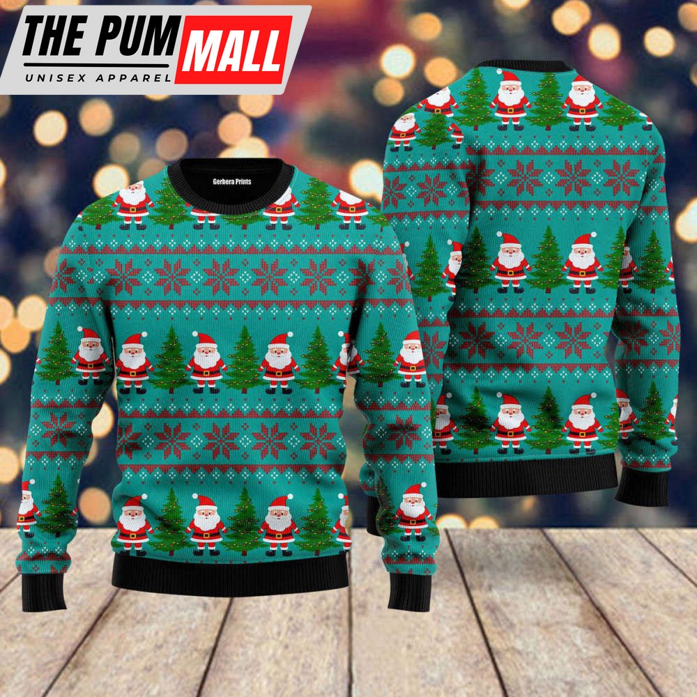 green-santa-claus-merry-christmas-ugly-christmas-sweater-gift-for-christmas-uh-q6qljnld Green Santa Claus Merry Christmas Ugly Christmas Sweater – Gift For Christmas UH2280