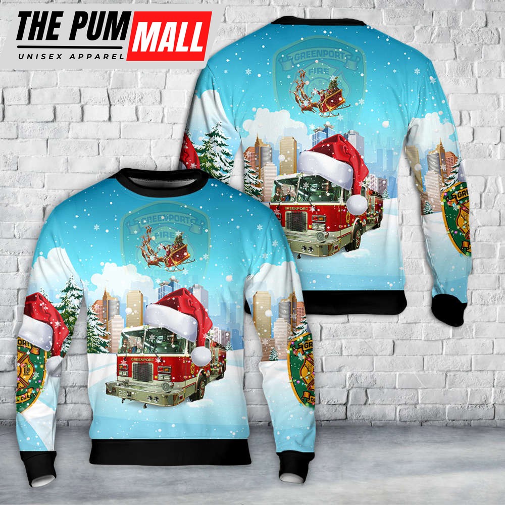 Greenport, New York, Greenport Fire Department Christmas Sweater