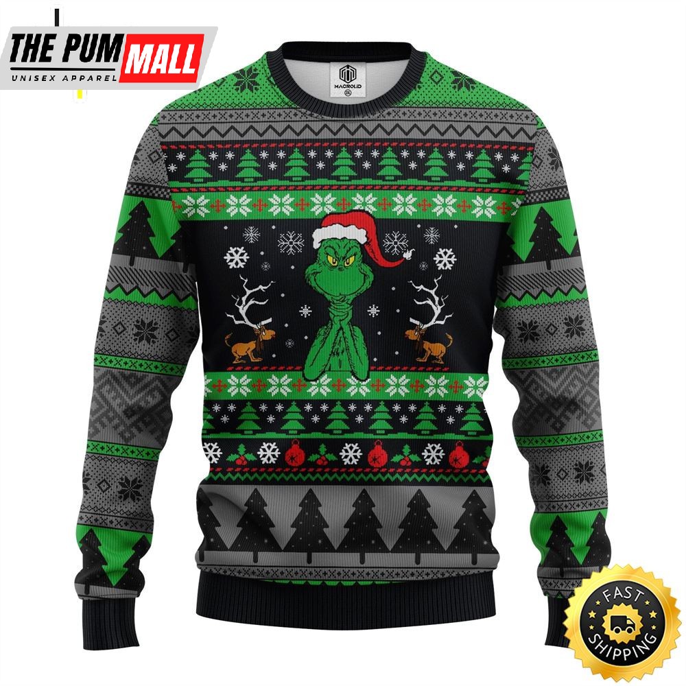 Grinch Amazing Gift Idea Thanksgiving Gift Ugly Sweater