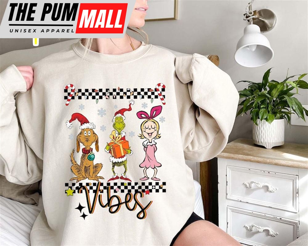 Grinch Cindy Lou Who And Max Shirt, Grinch Friend Shirt, Funny Grinch Shirt