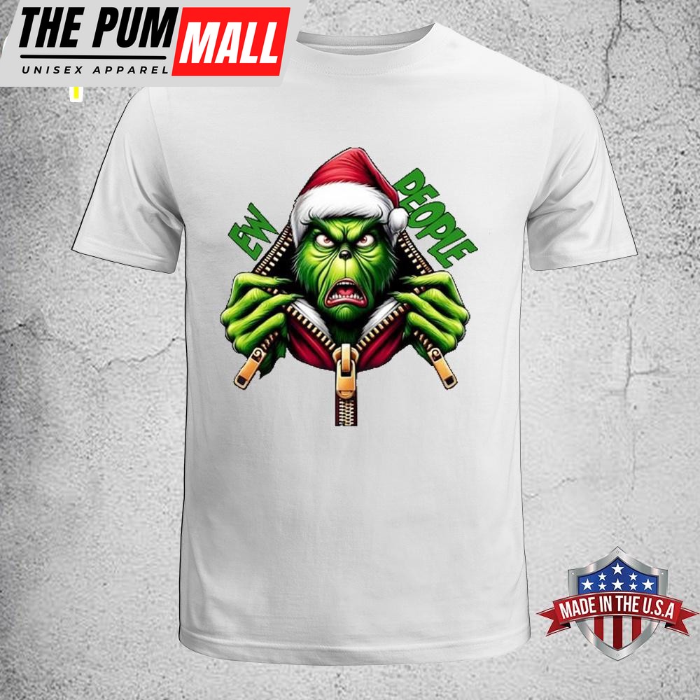 Grinch Ew People Christmas Unisex T-Shirt