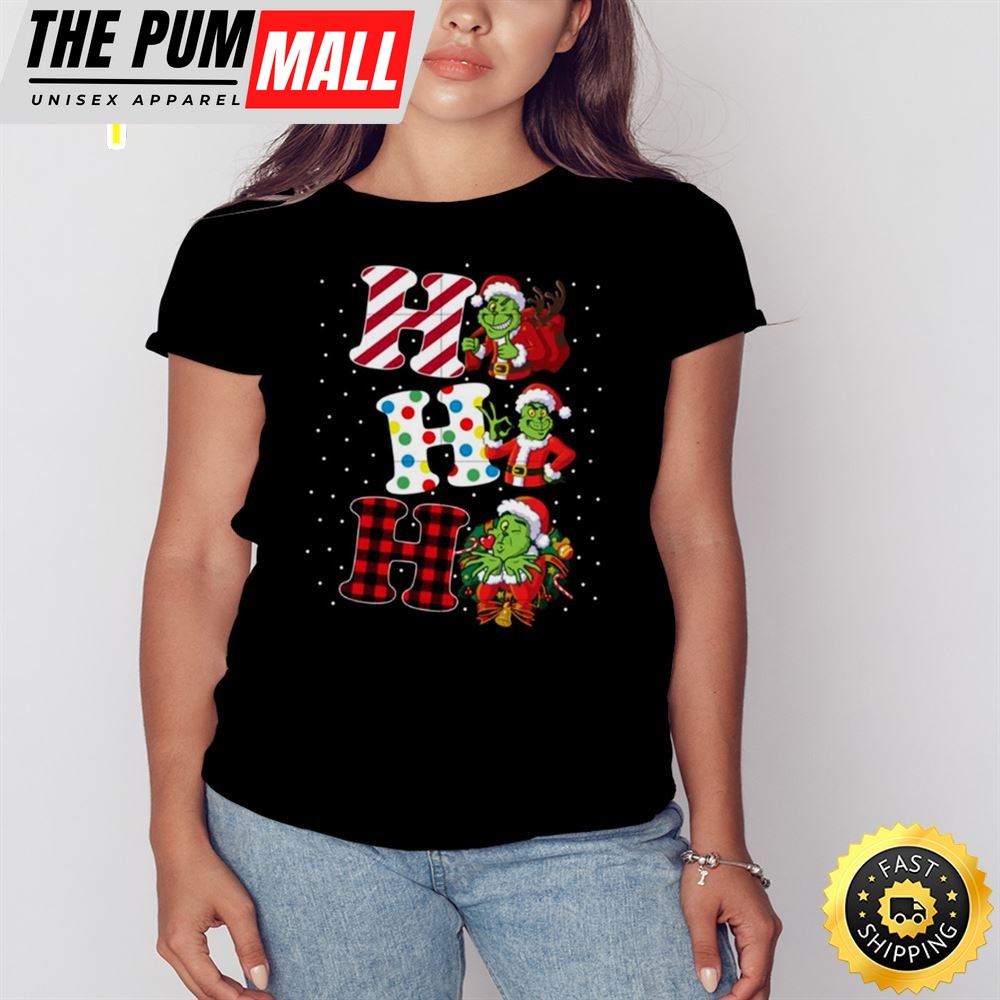 Grinch Ho Ho Ho Christmas 2025 Design Shirt