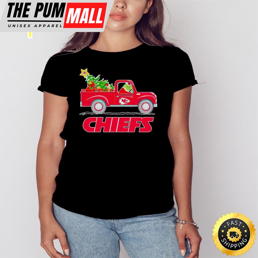 Grinch Kansas City Chiefs Driving Car Shirt