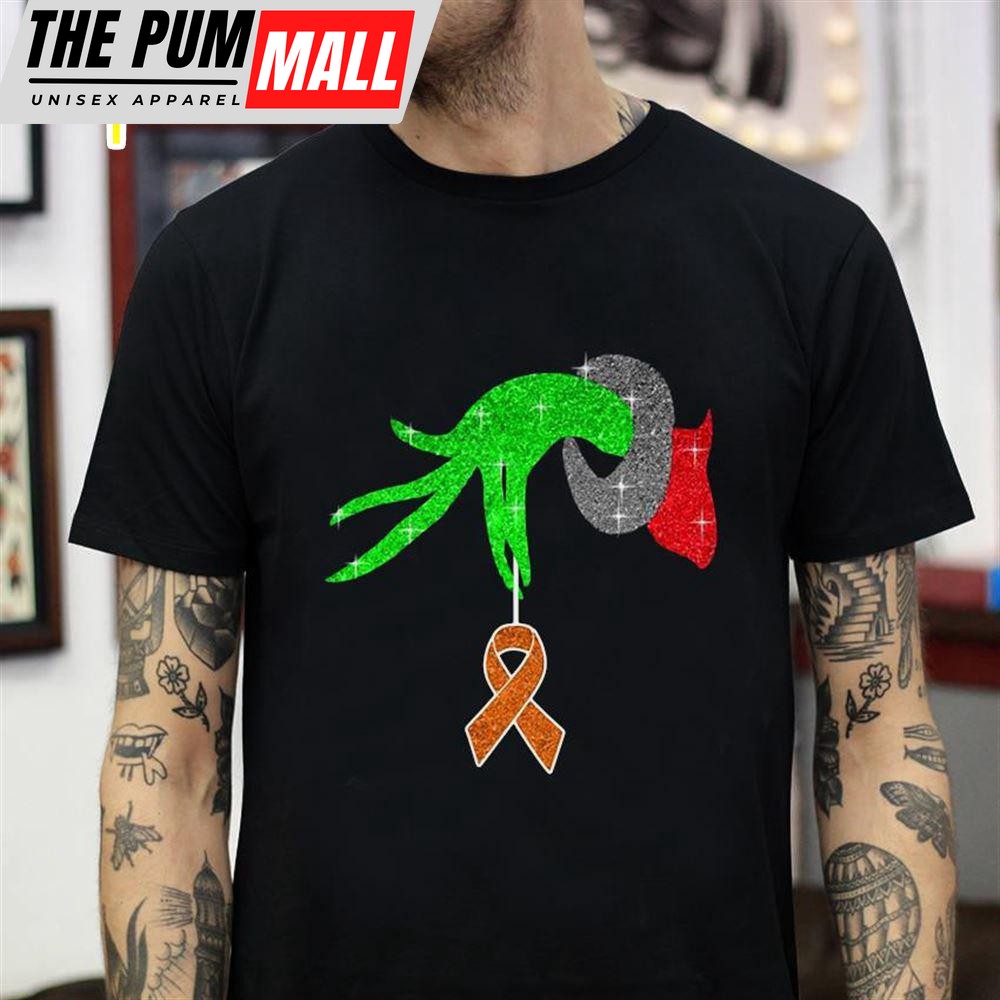 Grinch Leukemia Christmas T-Shirt
