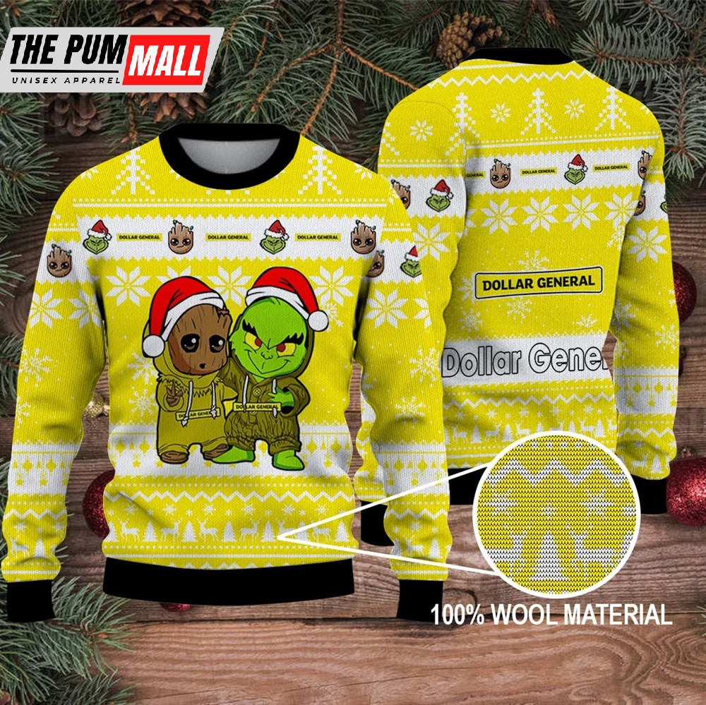 Grinch Movie 2025 The Grinch Merry Christmas Ugly Sweater dollar general