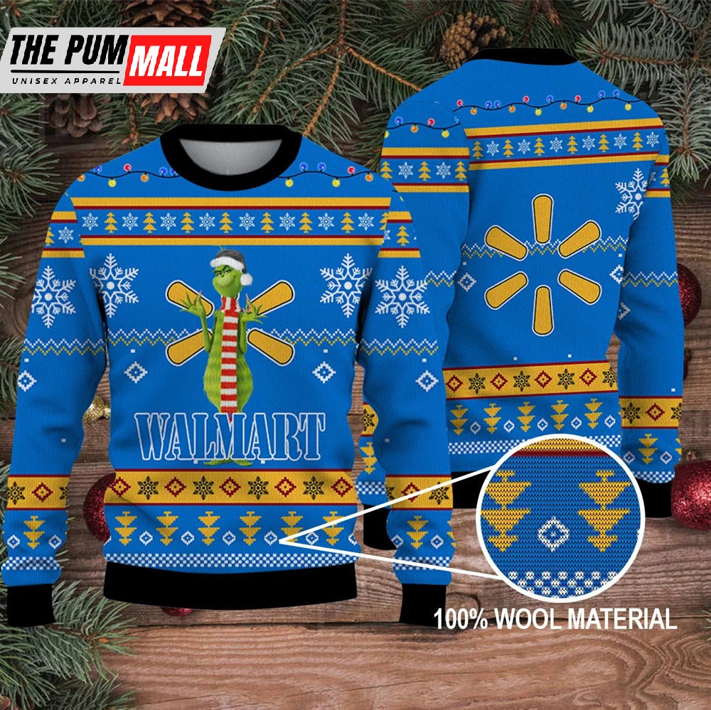 Grinch Movie 2025 Ugly Sweater walmart