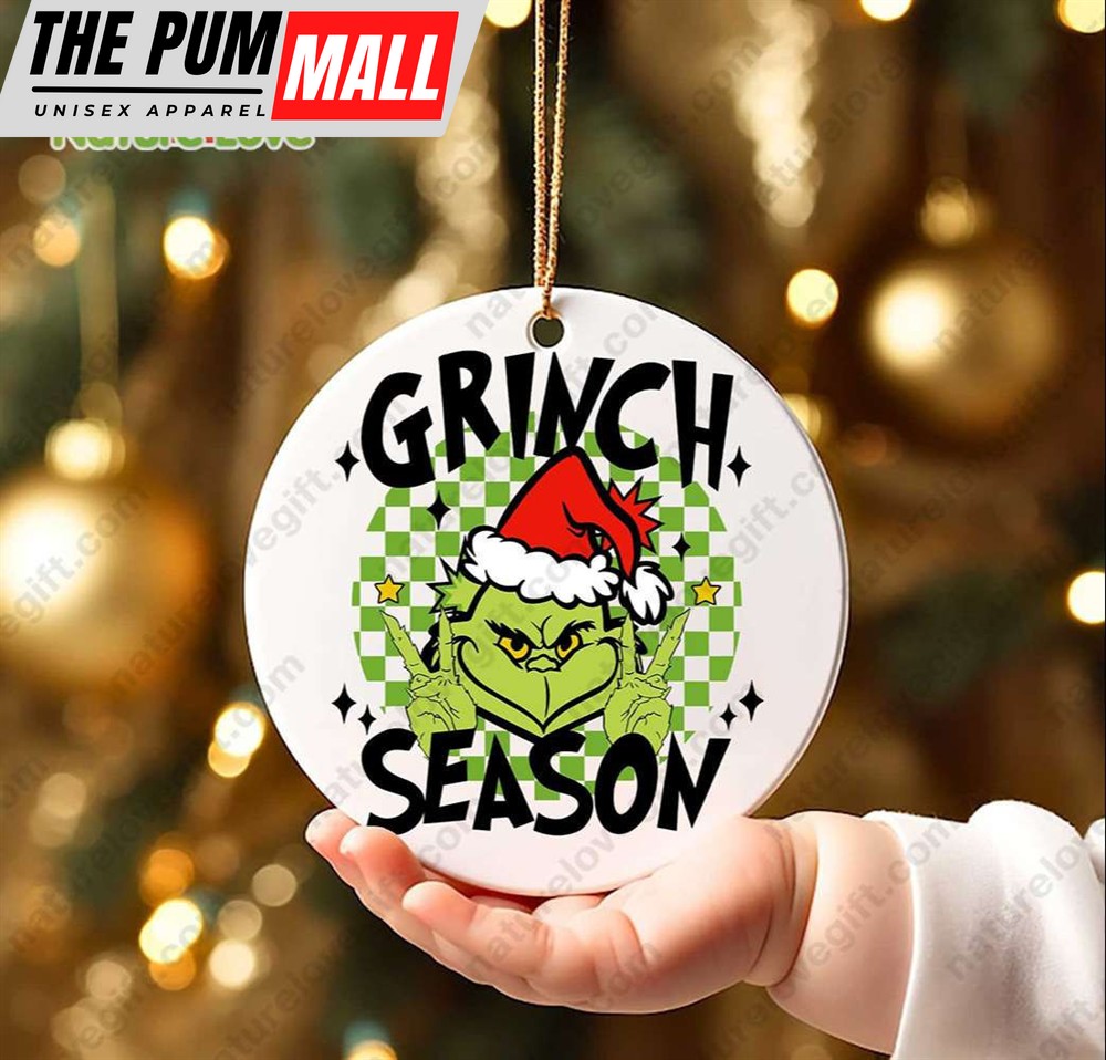 Grinch Season Grinchmas In My Grinches Era Grinch Christmas Ornament Limited Edition