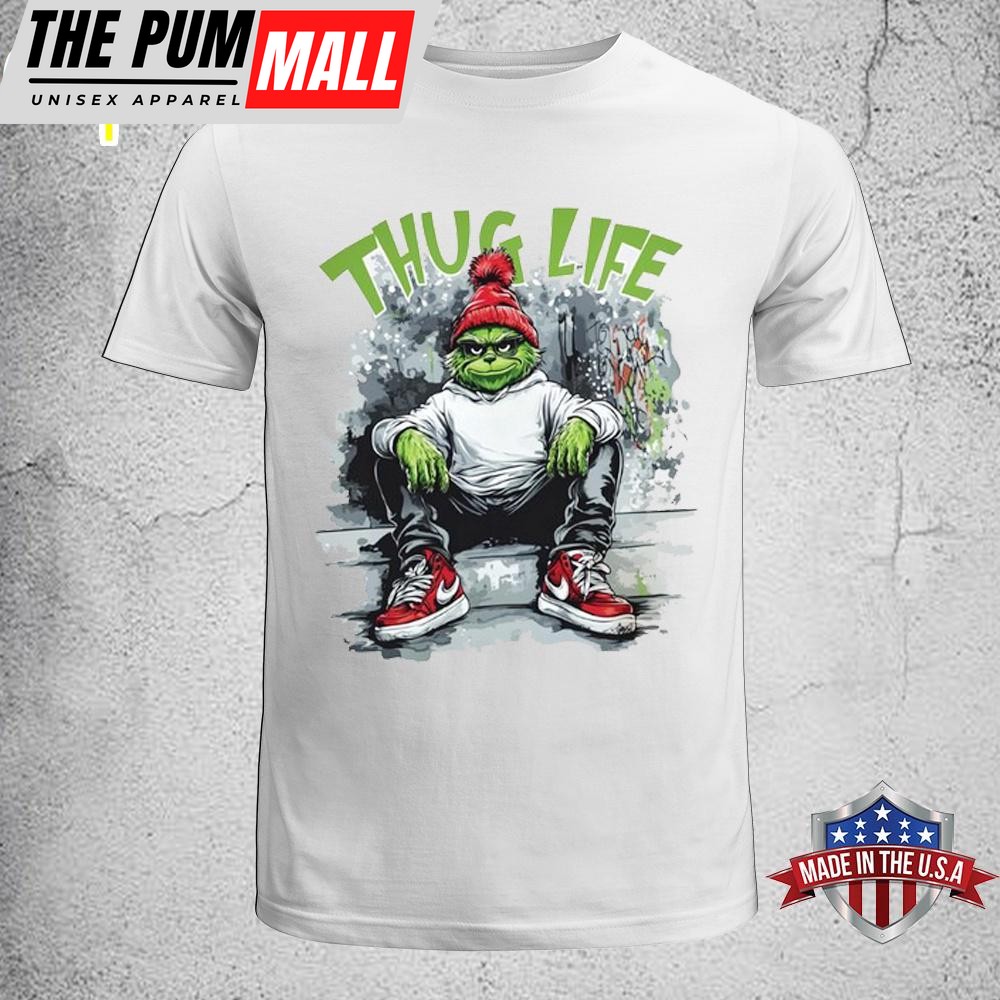 Grinch Thug Life Christmas Unisex T-Shirt