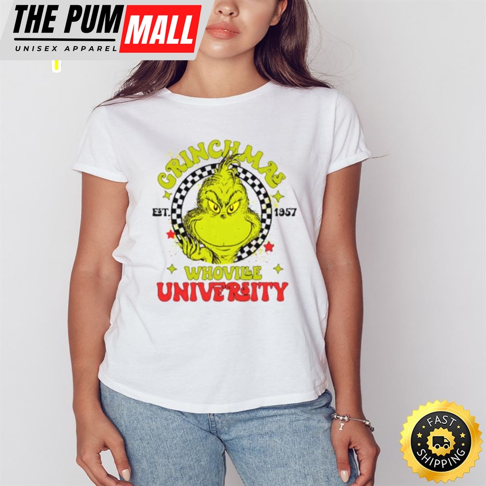 Grinch Whoville University Est 1957 Shirt