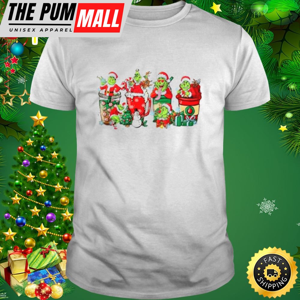 Grinchmas Latte Coffee Christmas 2025 Shirt