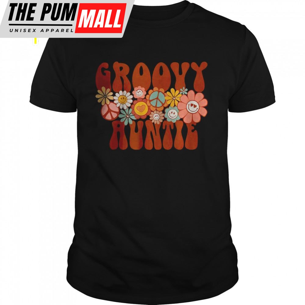 Groovy Mama Retro Matching Family Baby Shower Mothers Day Shirt