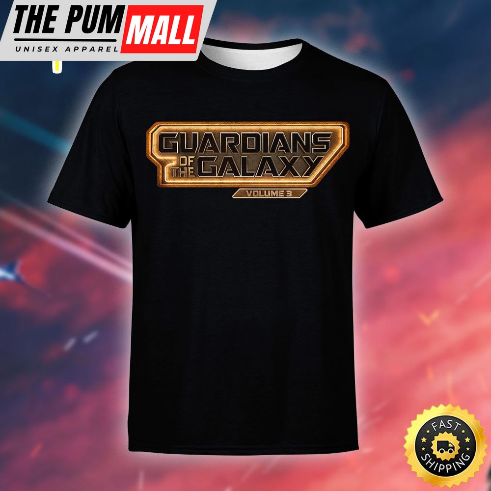 Guardianes De La Galaxia Volumen 3 Unisex Balck T-shirt