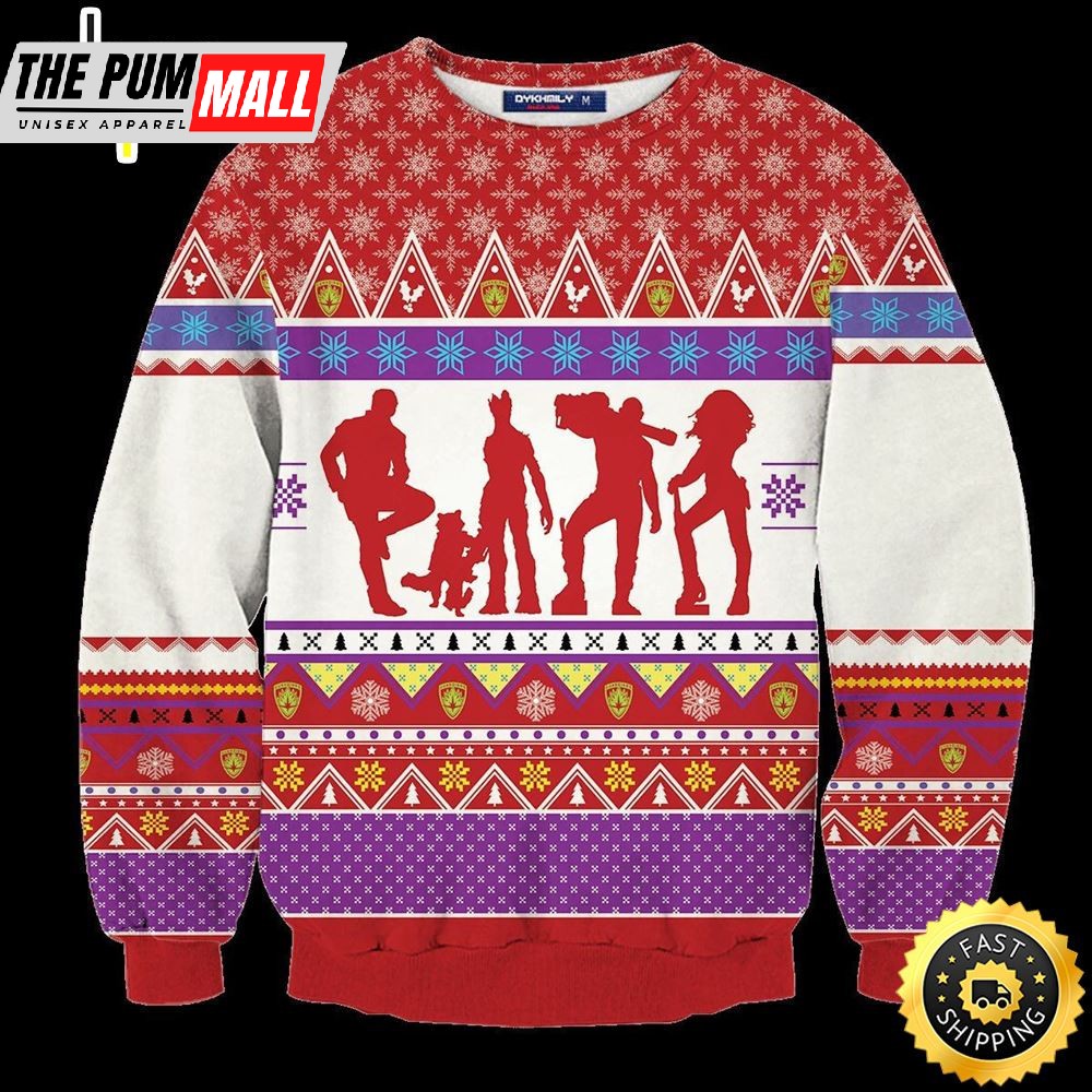Guardians of the Christmas Galaxy Movie Marvel Christmas Sweater