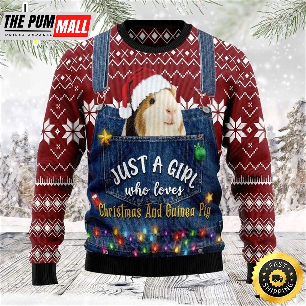Guinea Pig Ugly Christmas Sweater