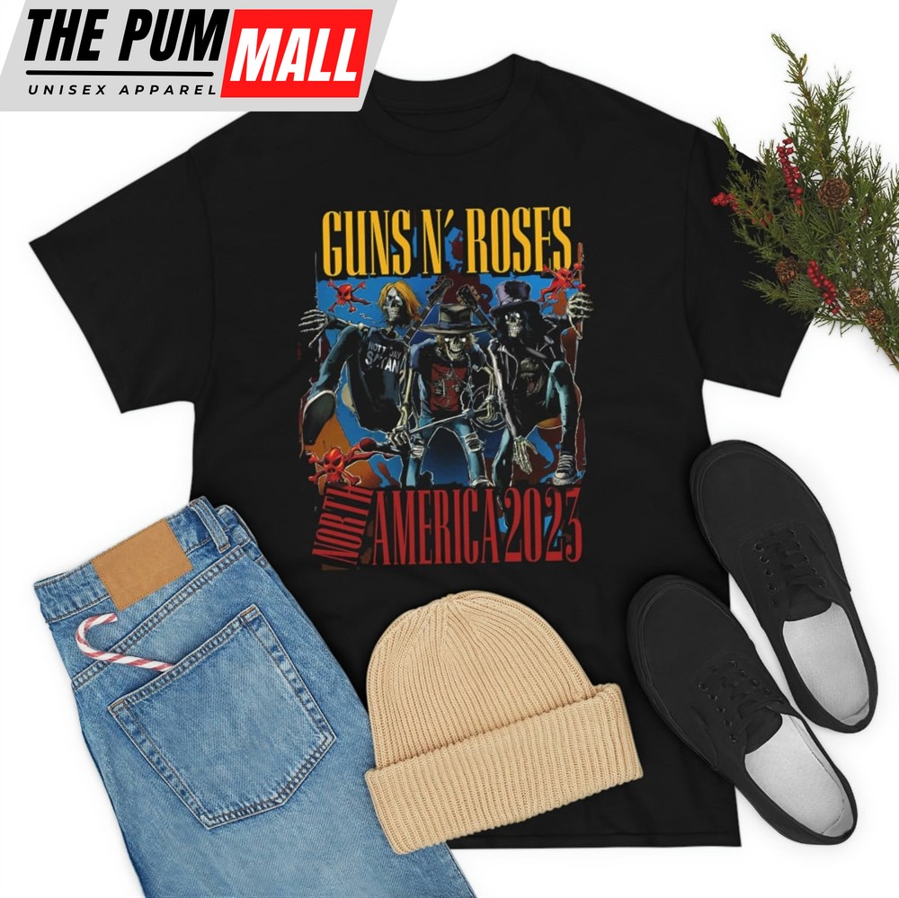 Guns N Roses 2025 North American Tour T-shirt