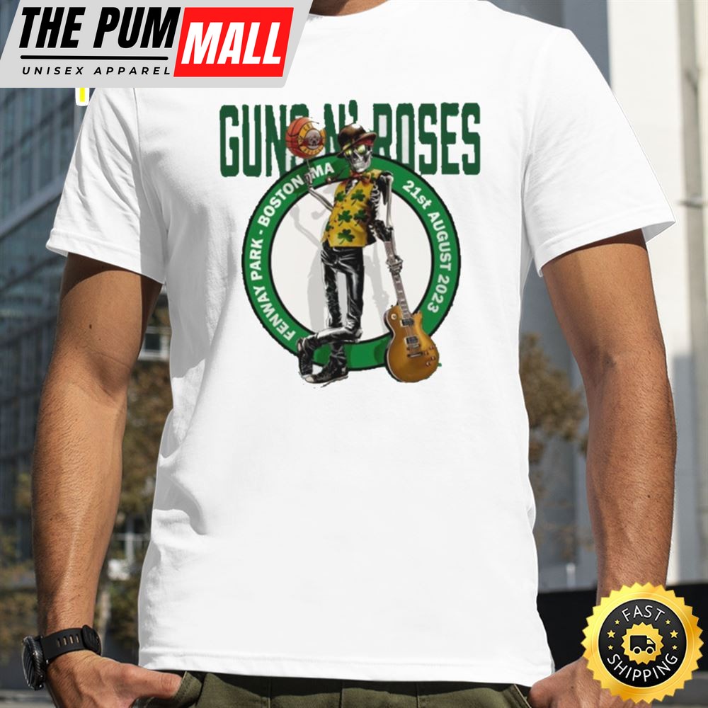 Guns N Roses Fenway Park Boston MA 21st August 2025 World Tour Unique T-Shirt