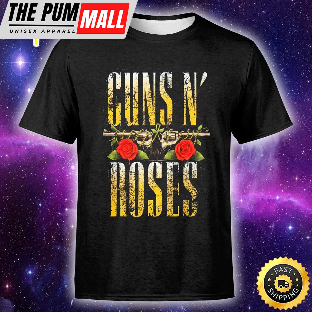 Guns N Roses Trends International Music Tour 2025 Unisex T-shirt