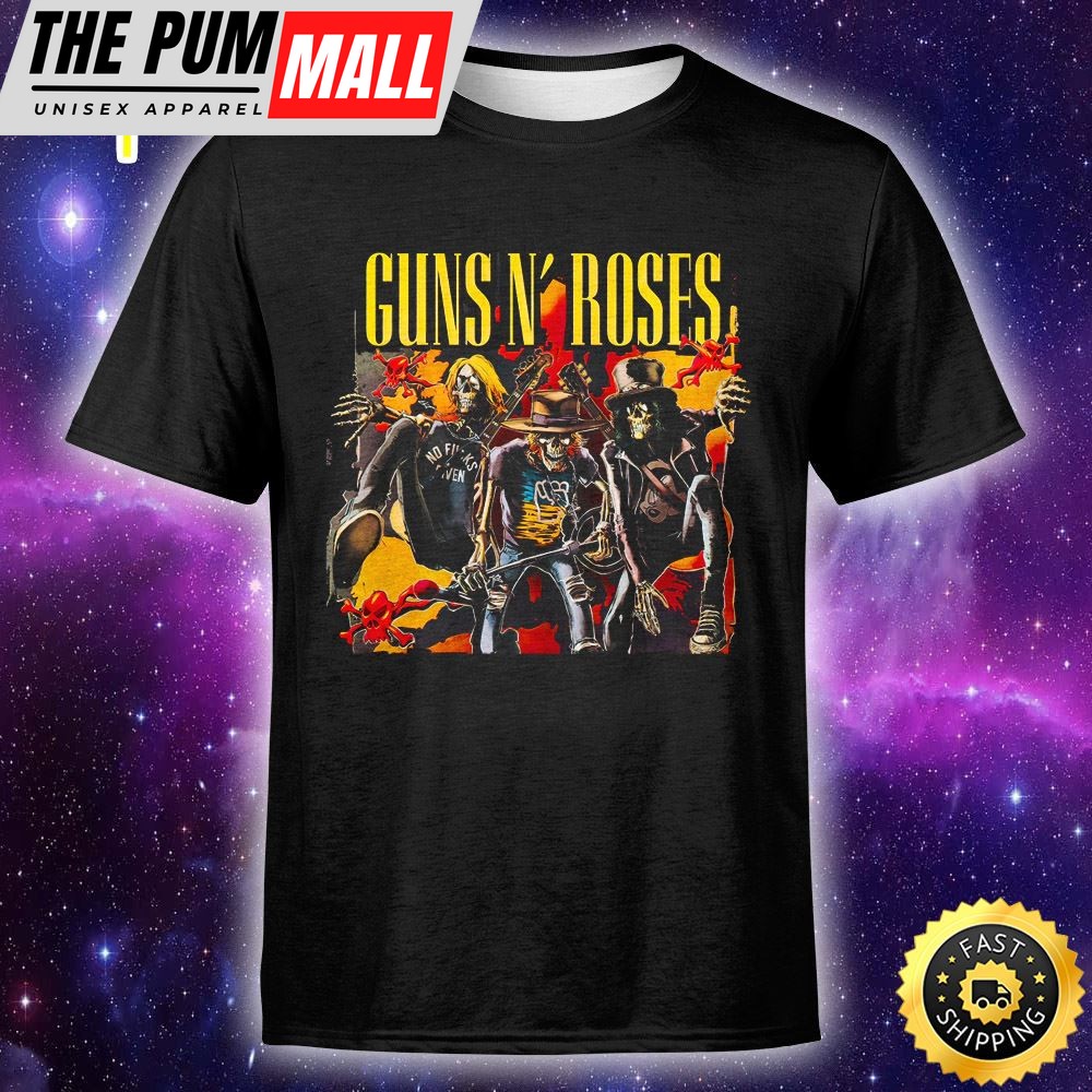 Guns Nroses In Concert At Paris La Défense Arena In July 2025 Unisex T-shirt