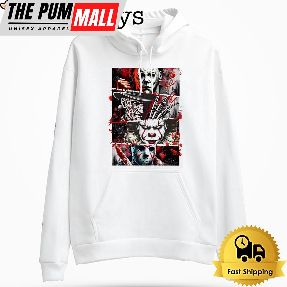 Halloween Horror Killer List Hoodie