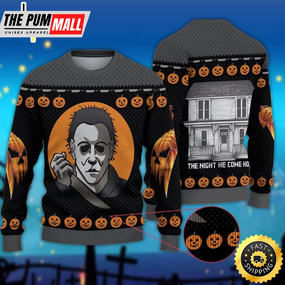 Halloween Michael Myers Christmas Ugly Sweater