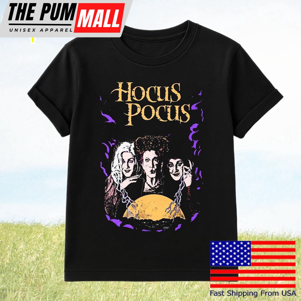 Halloween Sanderson Sisters Hocus Pocus Disney Villains T-Shirt