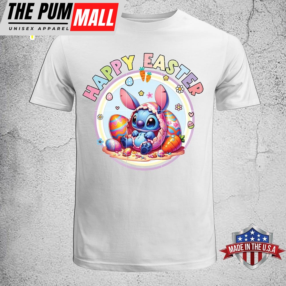Happy Easter Stitch Unisex T-Shirt