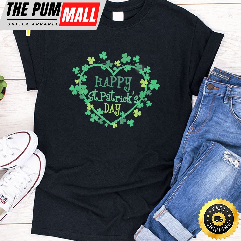 Happy St. Patricks Day Funny Saint Patrick Irish Girl Boy Long Sleeve T-Shirt