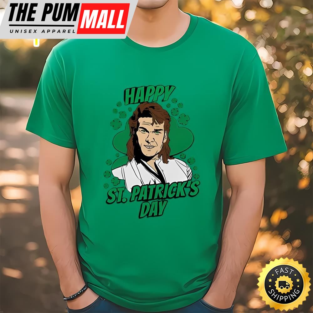 Happy St. Patricks Day Swayze Irish Ireland Lucky Clover Dilly…