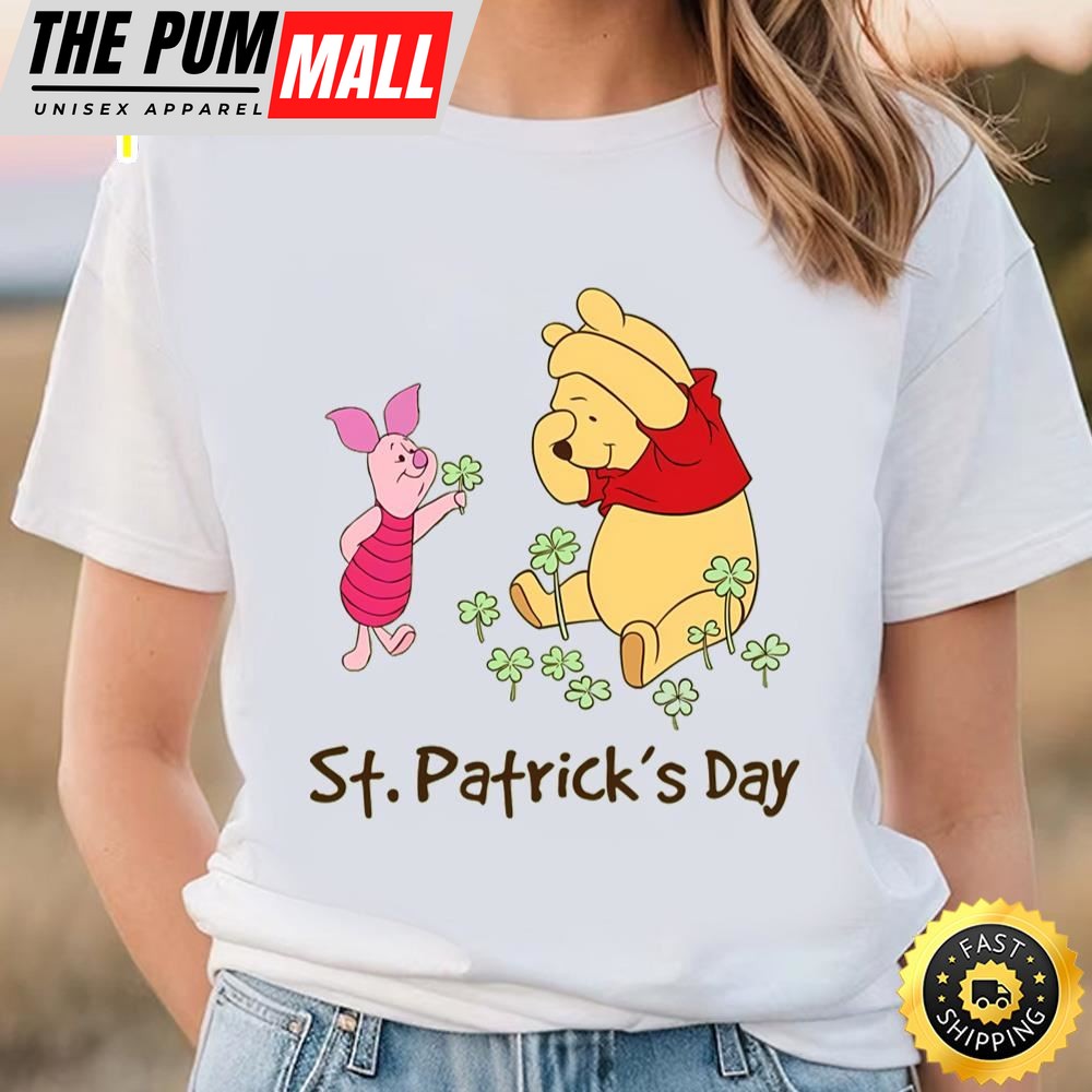 Happy St Patricks Day Winnie The Poo Shirt