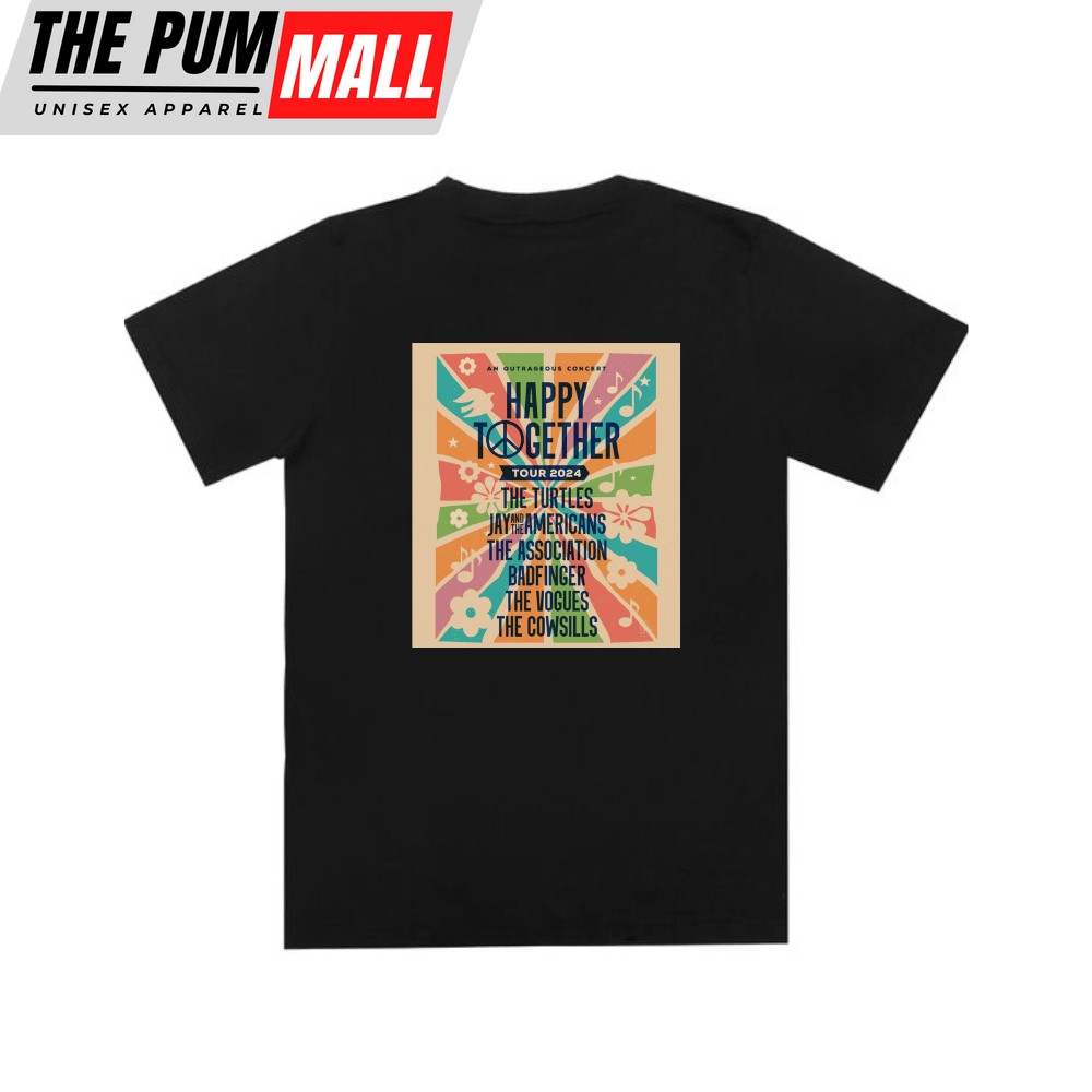 Happy Together Tour 2025 Unisex Tshirt