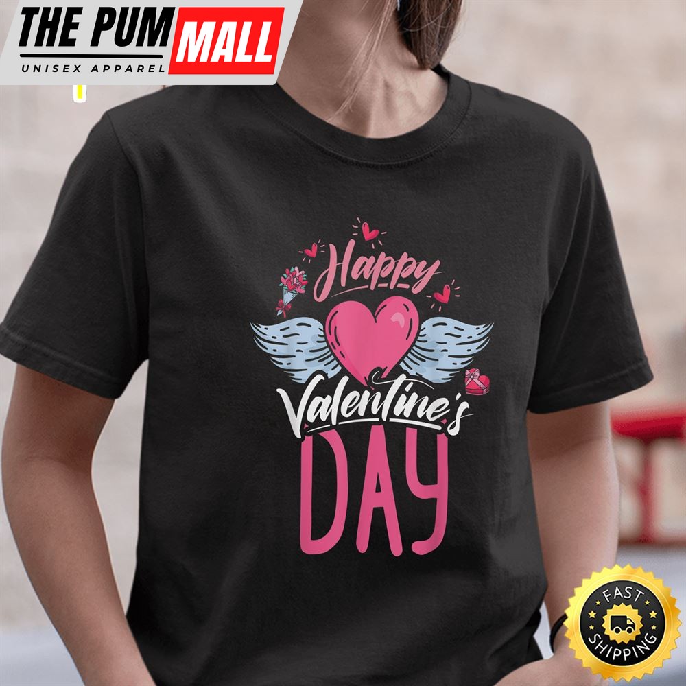 Happy Valentine`s Day Outfit Valentines Day T-Shirt