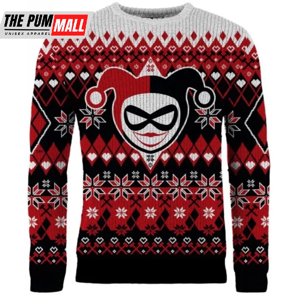 Harley Quinn Happy Harley-Days Ugly Christmas Sweater