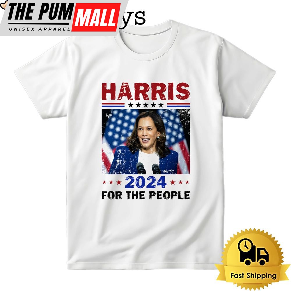 Harris 2024 For The People Bright T Shirt