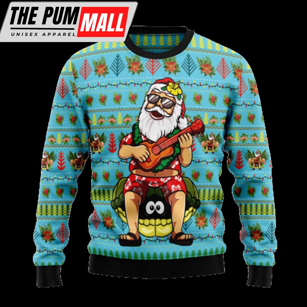 hawaiian-christmas-santa-claus-ugly-christmas-sweater-for-men-women-rmw9axai Hawaiian Christmas Santa Claus Ugly Christmas Sweater For Men & Women