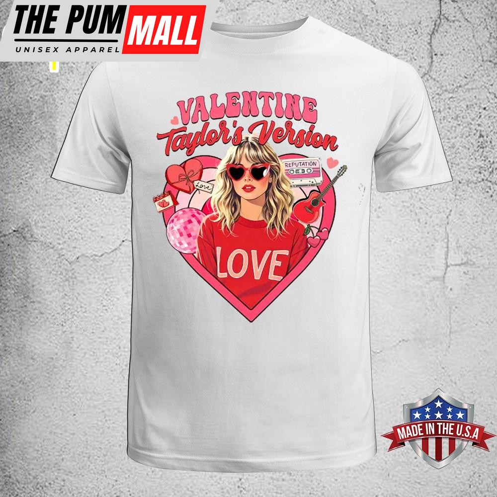Heart Valentine Taylor Swift Unisex T-Shirt