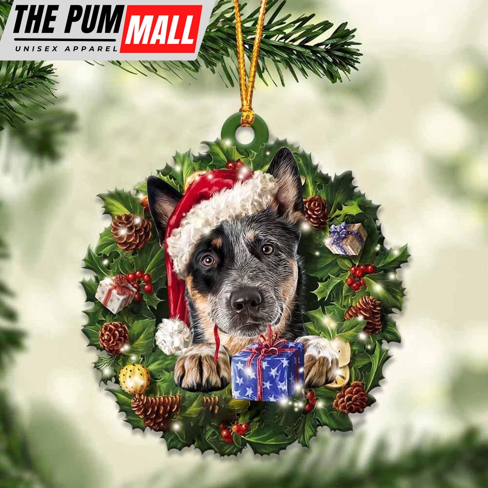 Heeler And Christmas Ornament – Acrylic Dog Ornament – Gifts For Dog Lovers Limited Edition