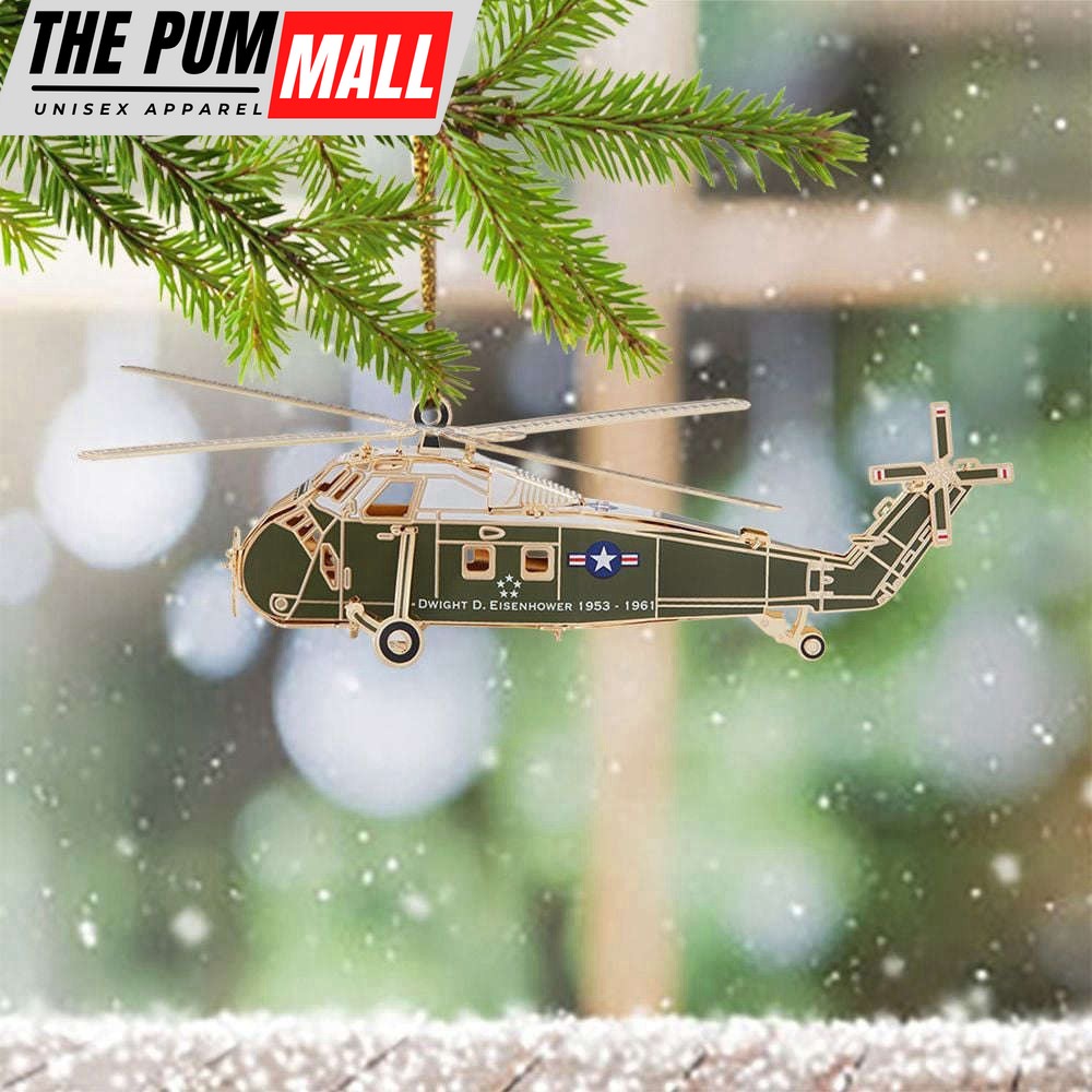 Helicopter White House Ornament White House Christmas Tree Decorations 2023 Limited Edition