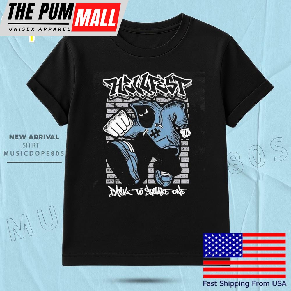 Hellfest 2025 Back To Square One T Shirt