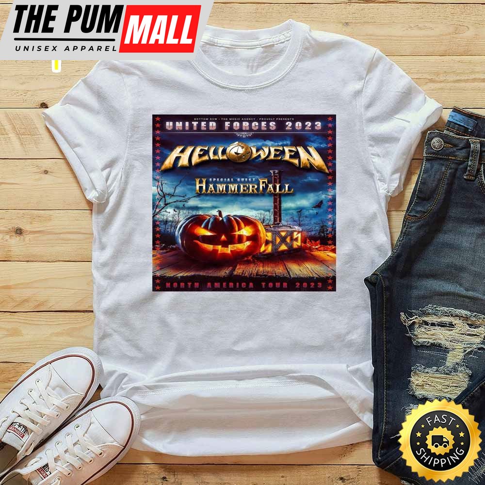 Helloween Hammer Fall North America Tour 2025 T-Shirt