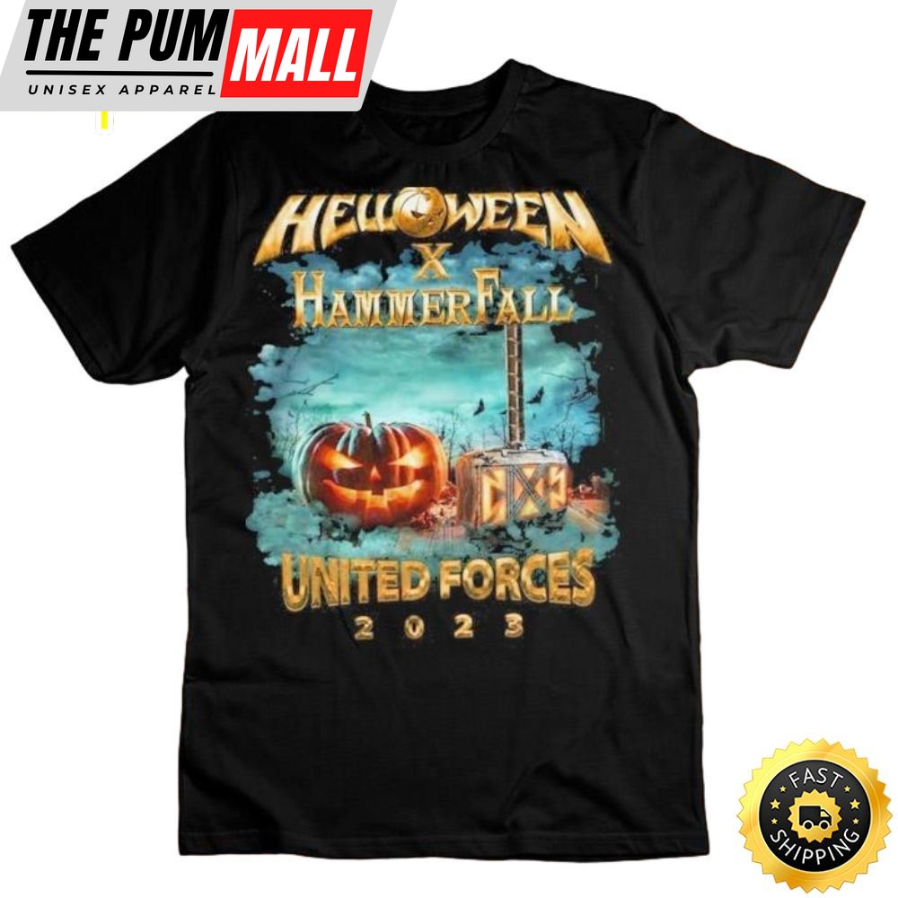 Helloween Hammer Fall United Forcestour 2025 T-Shirt