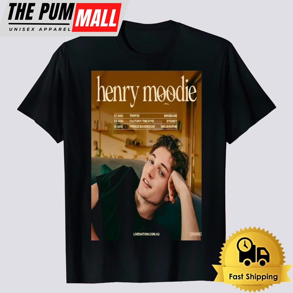 Henry Moodie 2024 Australia Tour Unisex T-Shirt