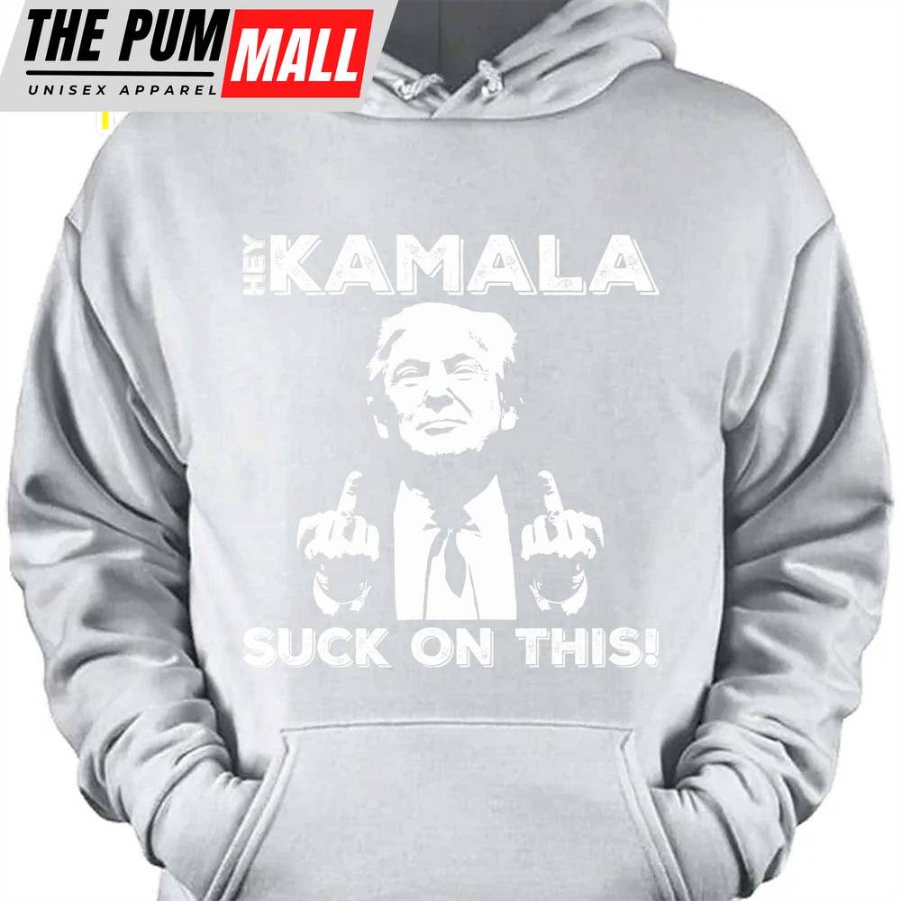 Hey Kamala Suck On This Political Shirt Republican Shirt Trump Supporters Shirt Dark