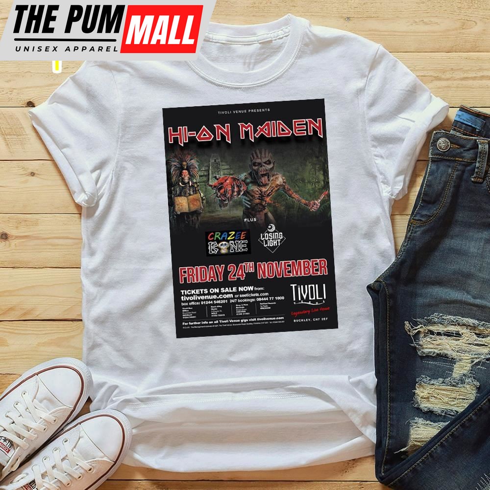 Hi-On Maiden Saturday 2nd November 2025 Unisex T-Shirt