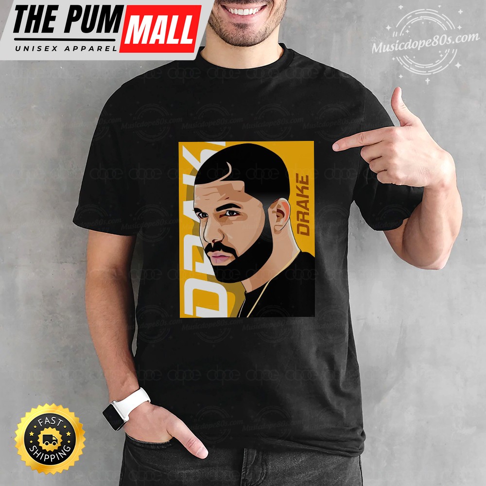 Hip hop Artist Drake Poster T-shirt