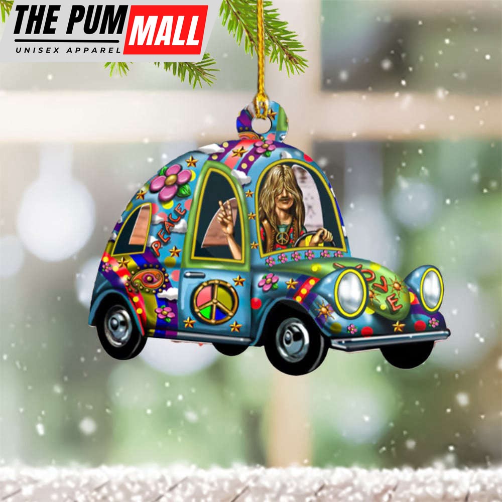 Hippie Christmas Ornament Hippie Van Christmas Ornament Decoration Gift Ideas Limited Edition
