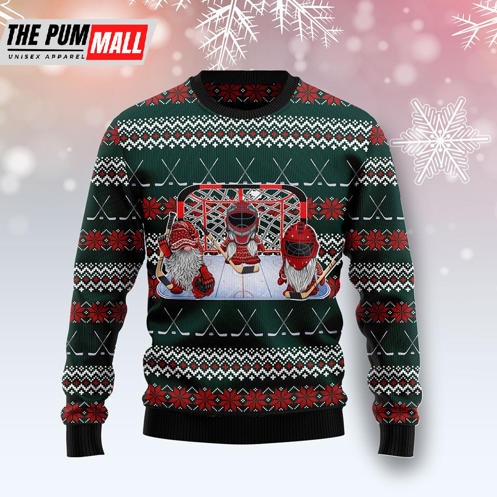 Hockey Gomies Ugly Christmas Sweater Christmas Outfits Gift