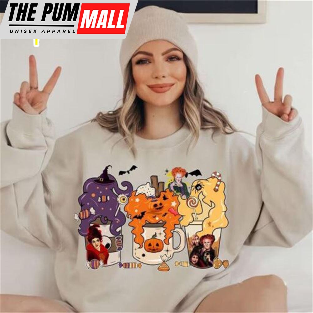 Hocus Pocus Coffee Sweatshirt, Hocus Pocus Sweatshirt, Cute Halloween Gift