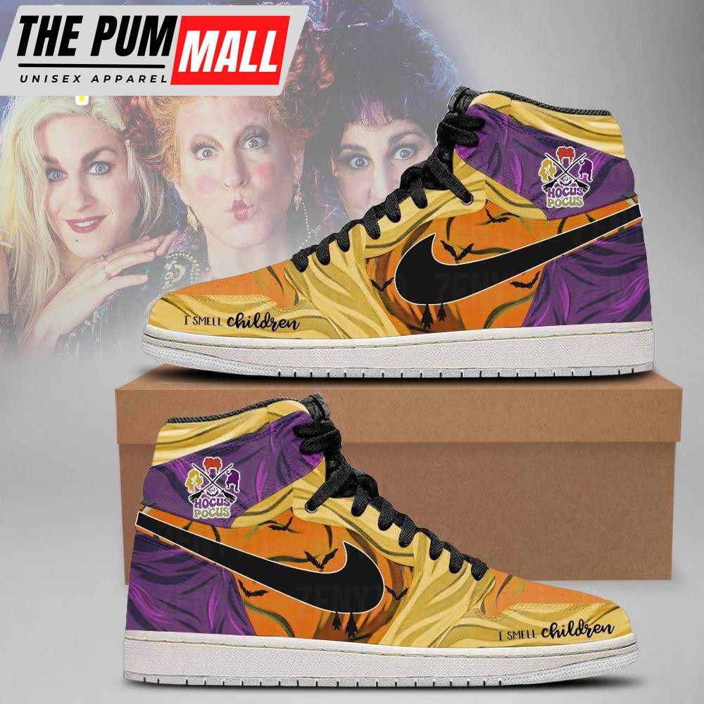 Hocus Pocus I Smell Children Air Jd 1 Sneakers