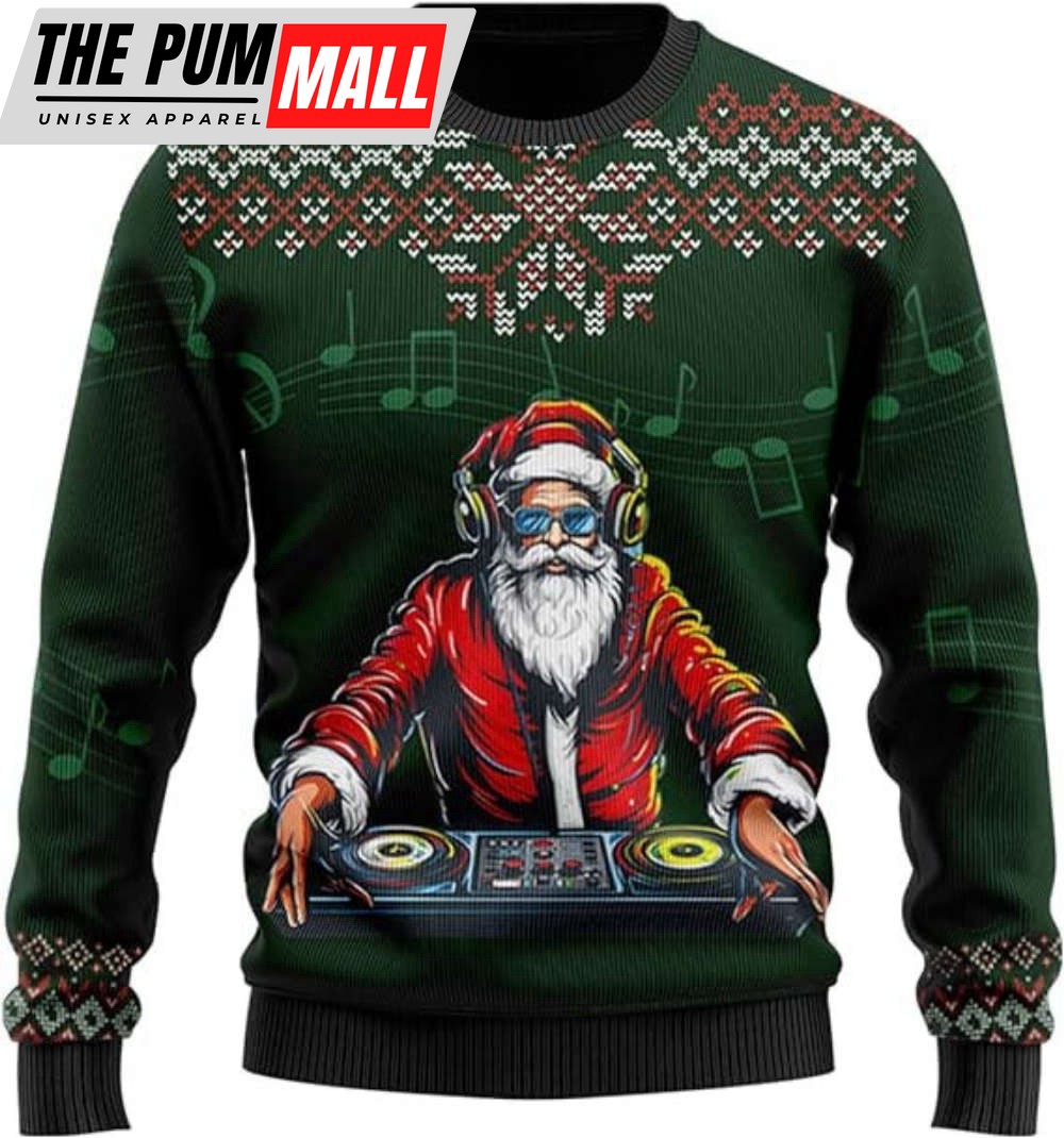 Holy Ugly Christmas Sweater, Santa Mens Funny Ugly Sweater Gift For Christmas