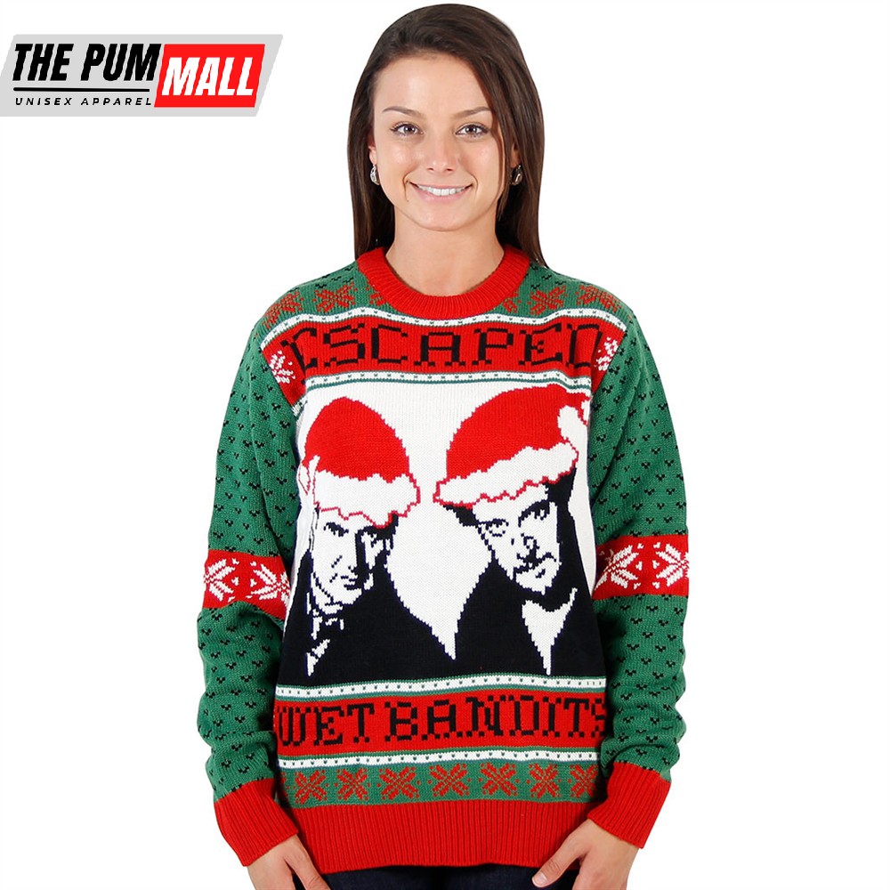 Home Alone Wet Bandits Ugly Christmas Sweater